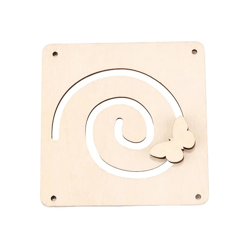 Montessori Busy Board DIY Wooden Accessories