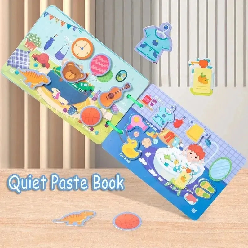 Montessori Sticker Activity Book