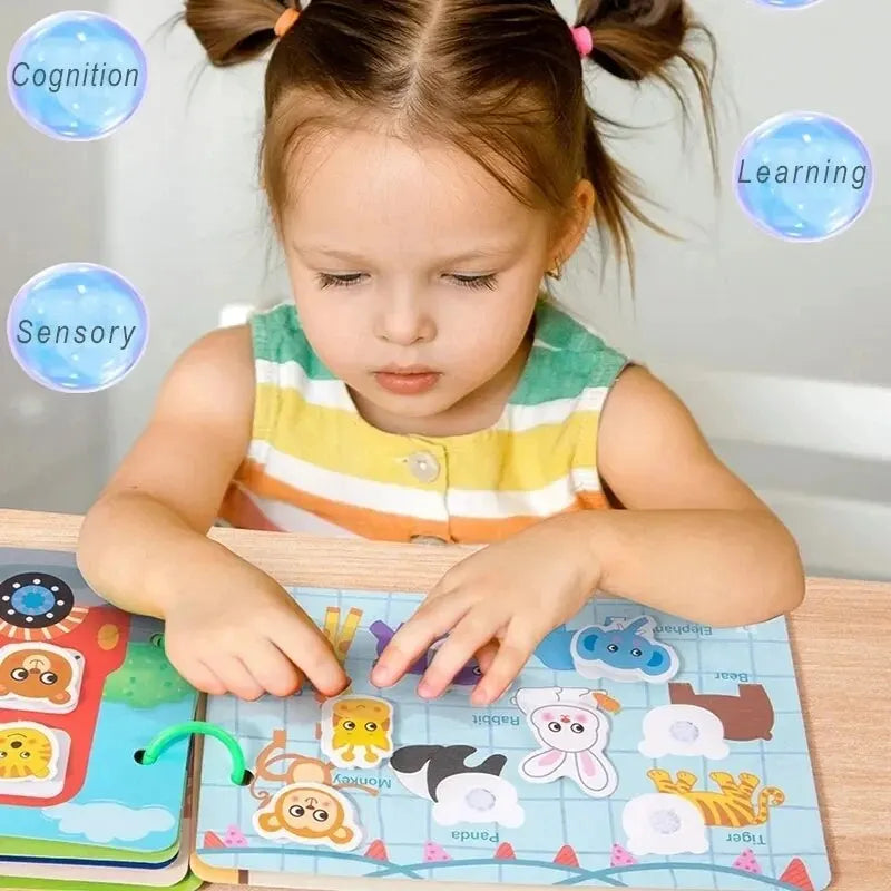 Montessori Sticker Activity Book