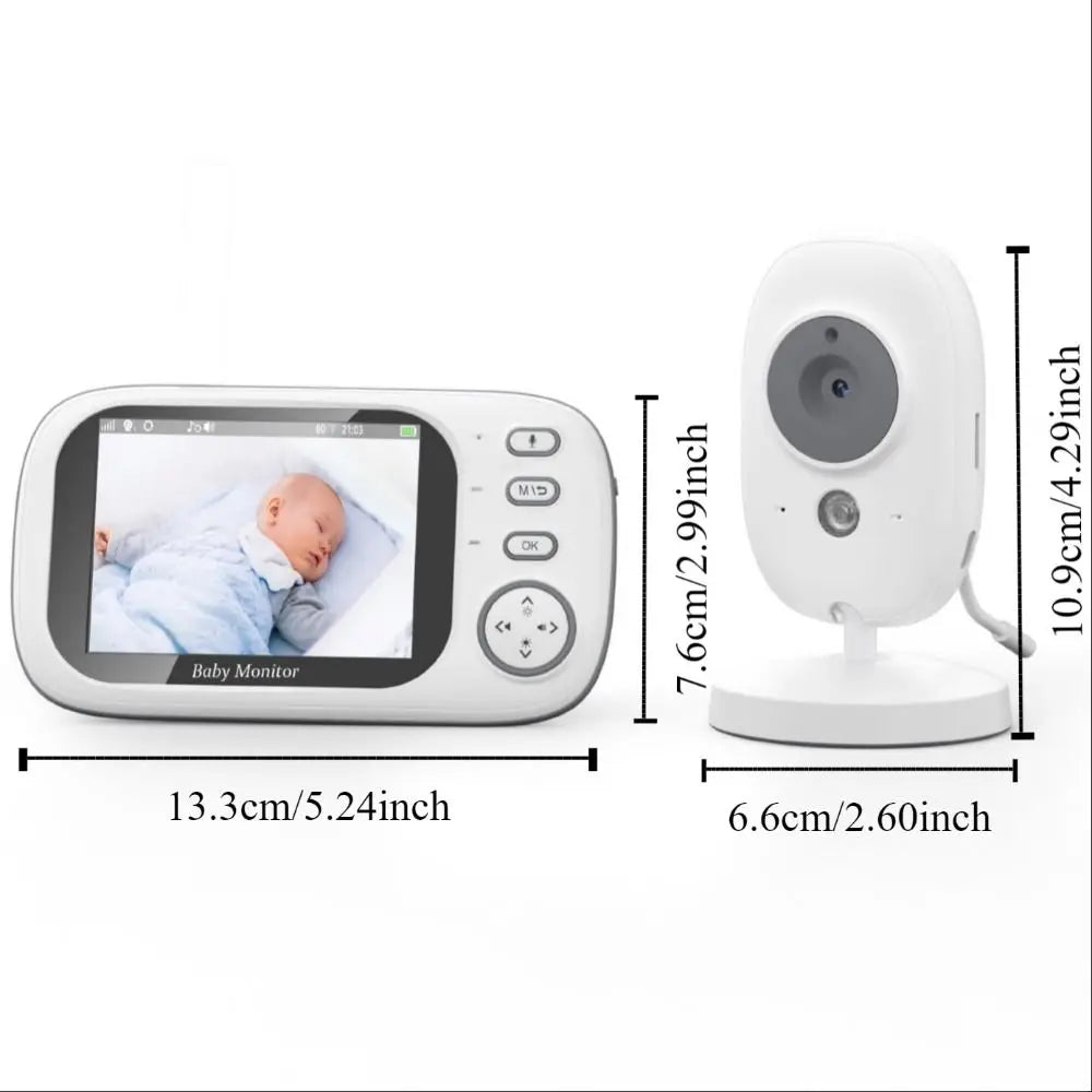 3.5 Inch Wireless Video Baby Monitor