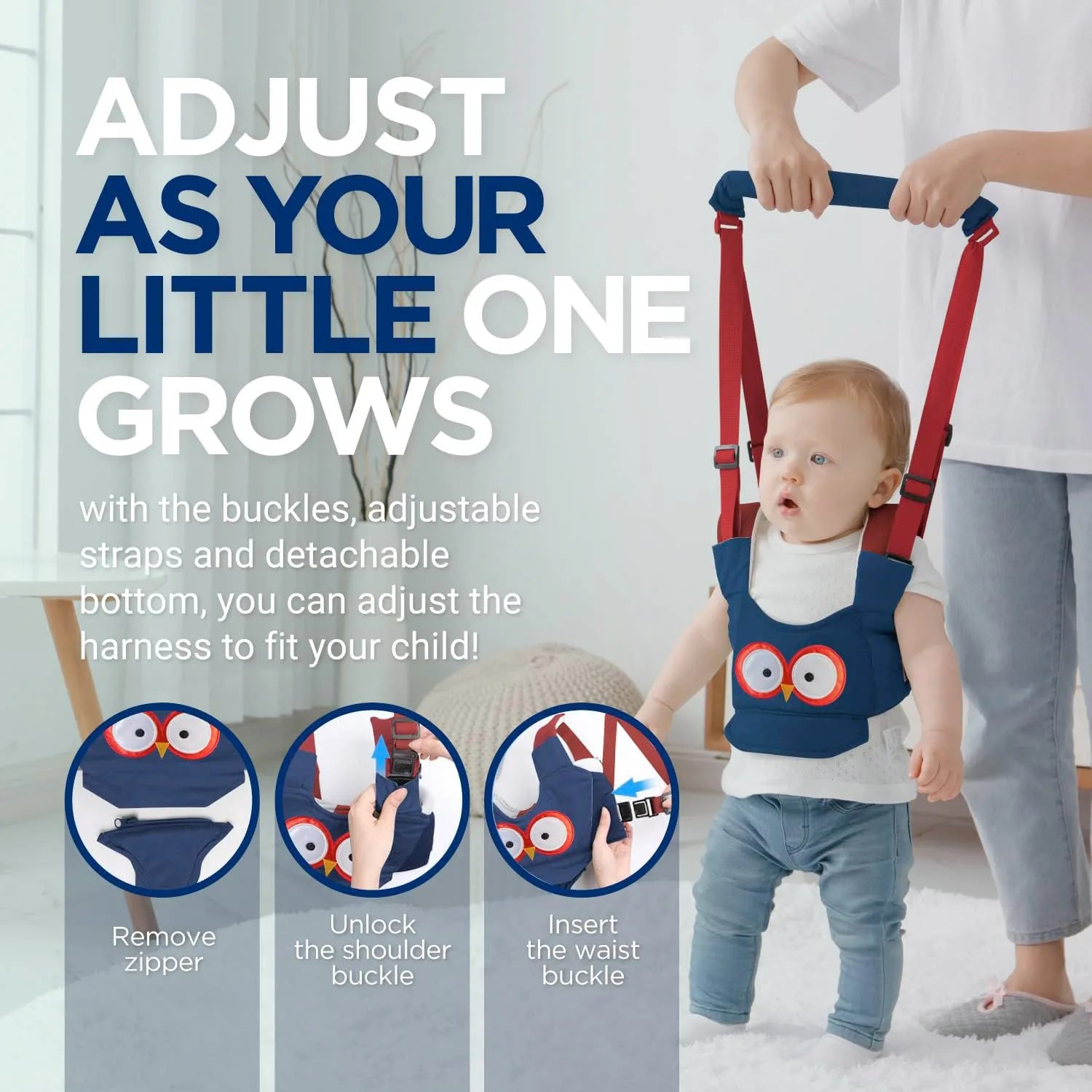 Baby Detachable Toddler Walking Aid