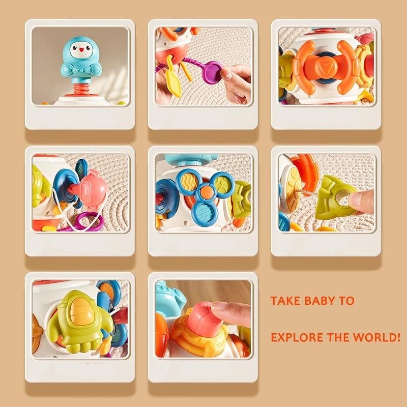 Montessori Sensory Busy Cube