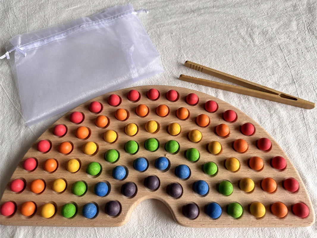 Montessori Beech Wooden 100 Board