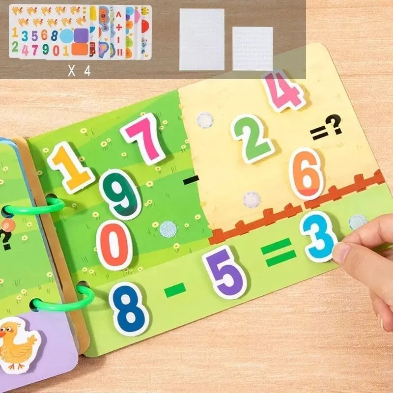 Montessori Sticker Activity Book