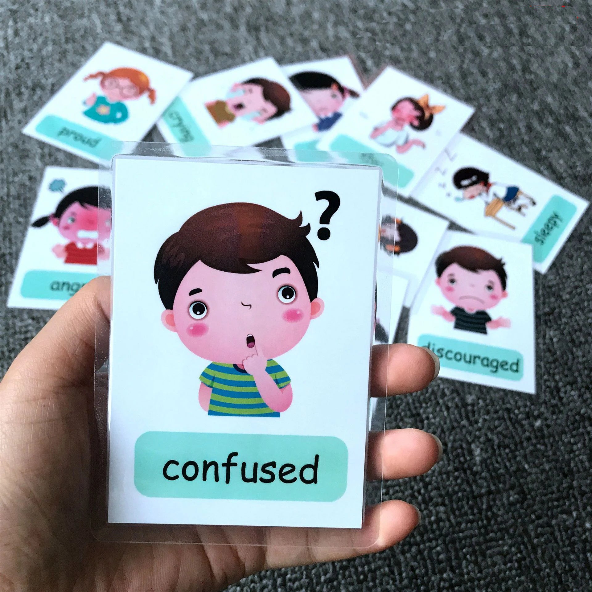 Montessori English Words Learning Flashcards