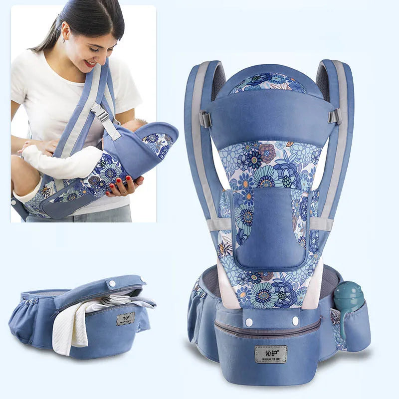 Ergonomic Baby Carrier Backpack with Hip Seat