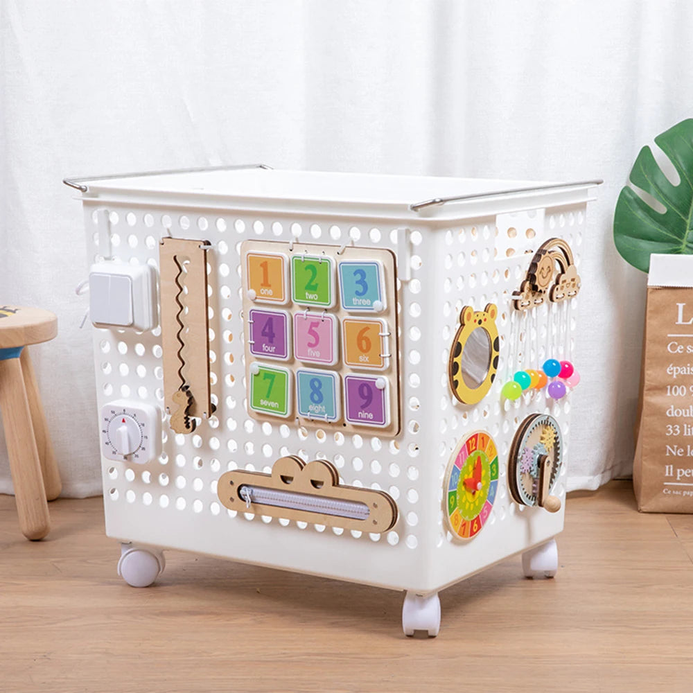 Montessori Busy Board DIY Wooden Accessories