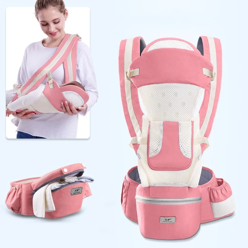 Ergonomic Baby Carrier Backpack with Hip Seat