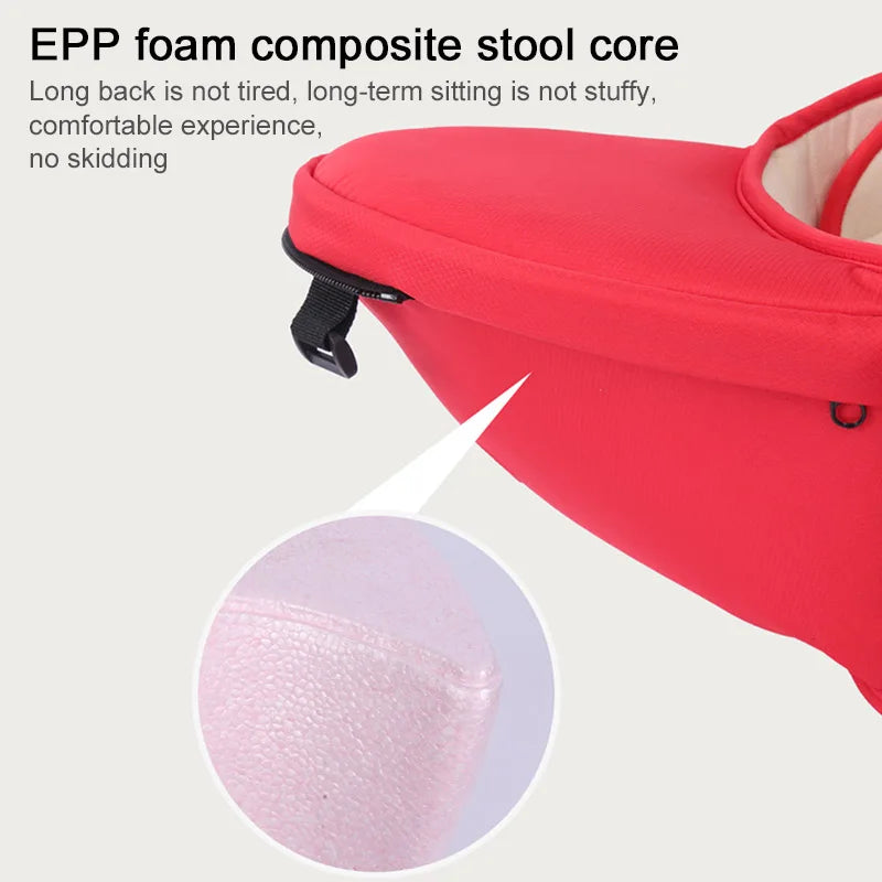 Ergonomic Baby Carrier with Hip Seat
