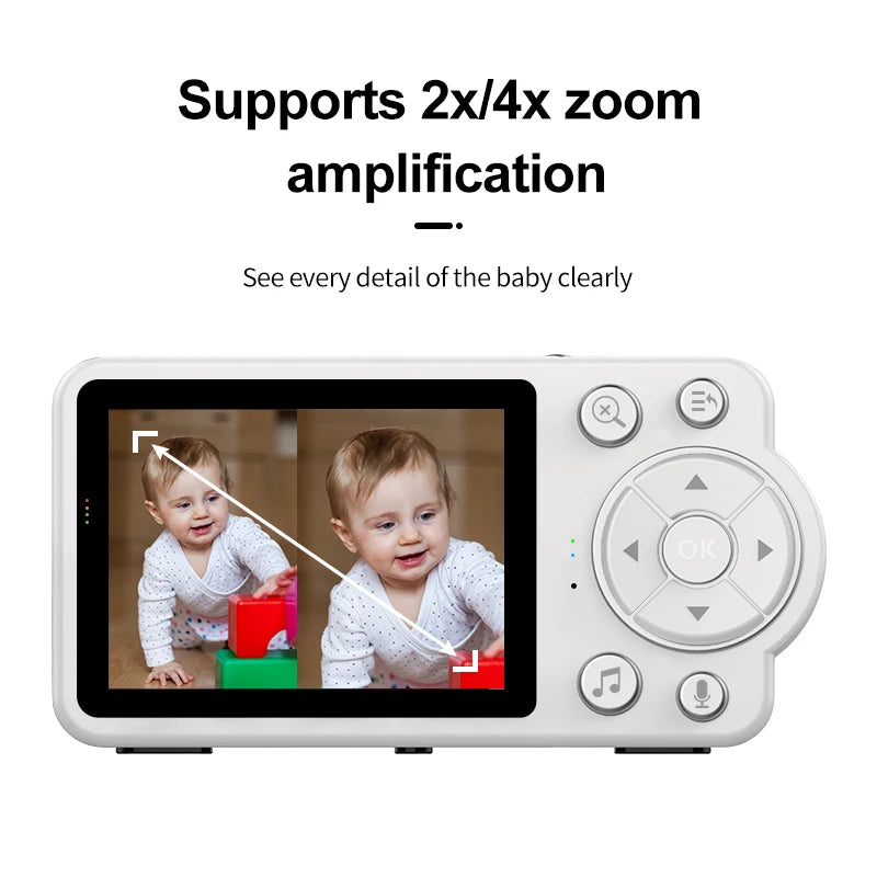 Baby monitor two-way audio voice