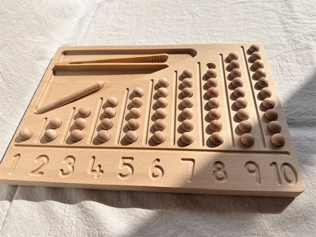 Montessori Beech Wooden 100 Board