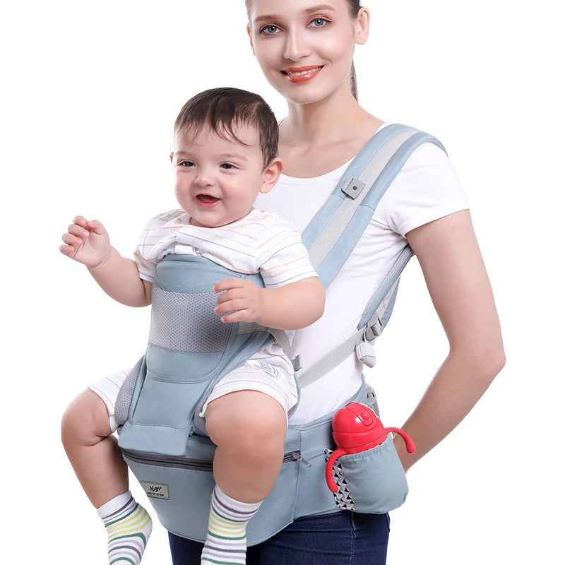 Ergonomic Baby Carrier Backpack with Hip Seat