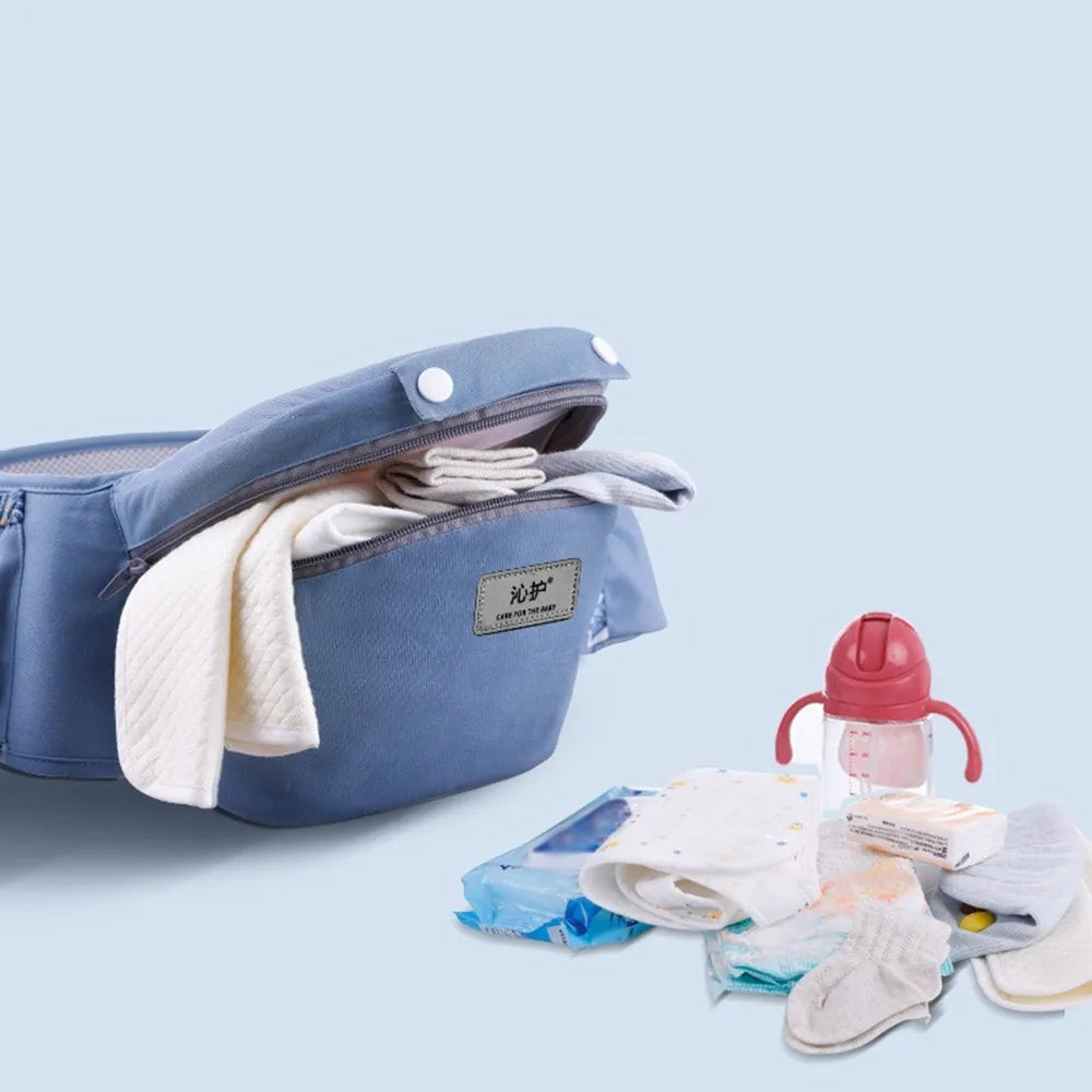 Ergonomic Baby Carrier Backpack with Hip Seat
