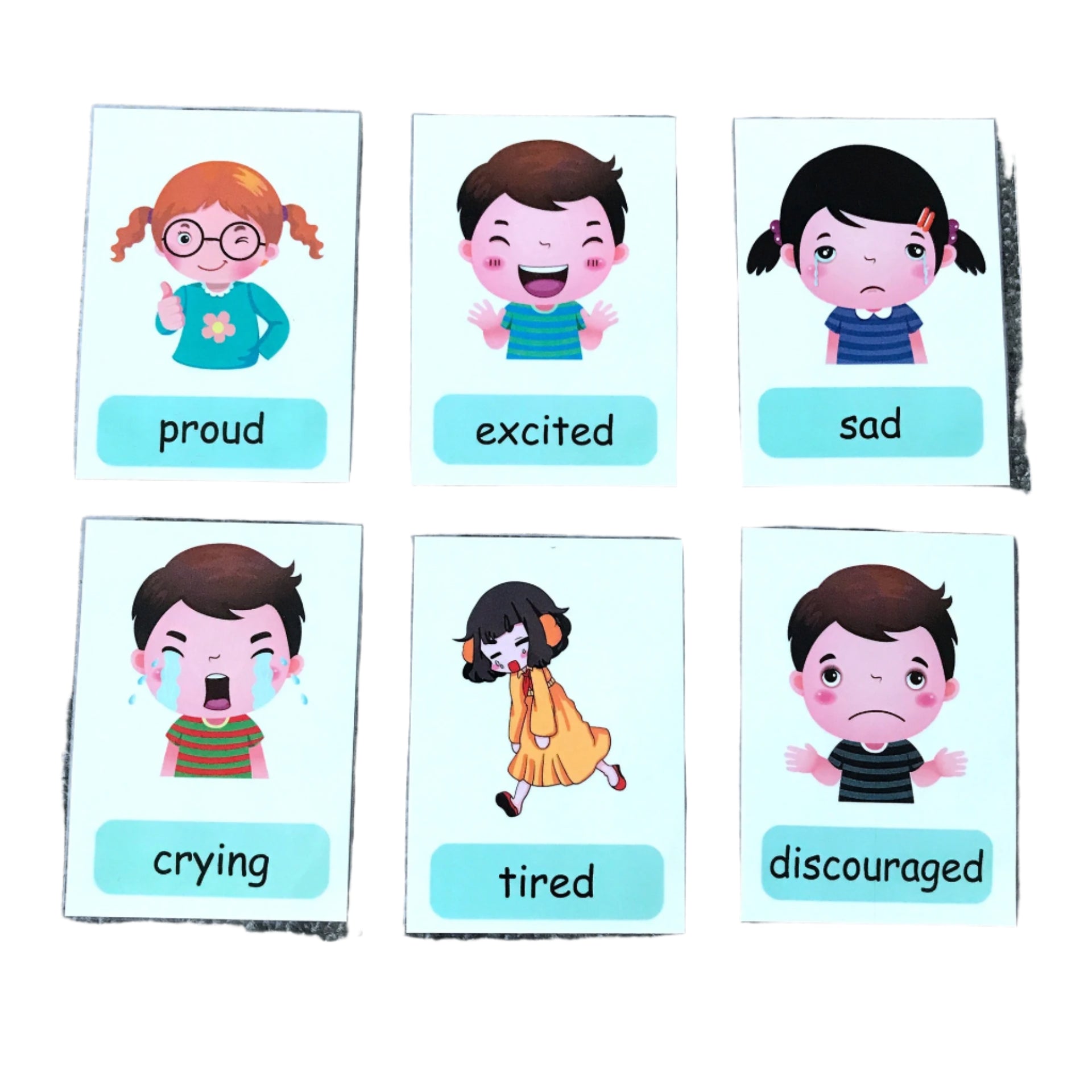 Montessori English Words Learning Flashcards