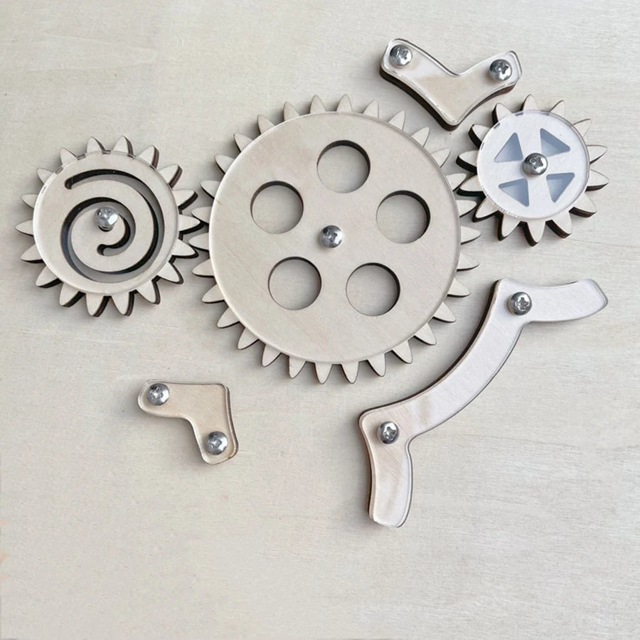 Montessori Busy Board DIY Wooden Accessories