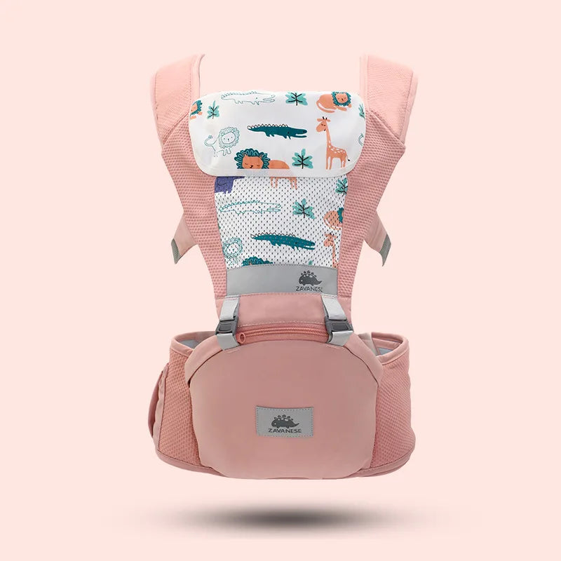 Ergonomic 3-in-1 Baby Carrier with Hipseat
