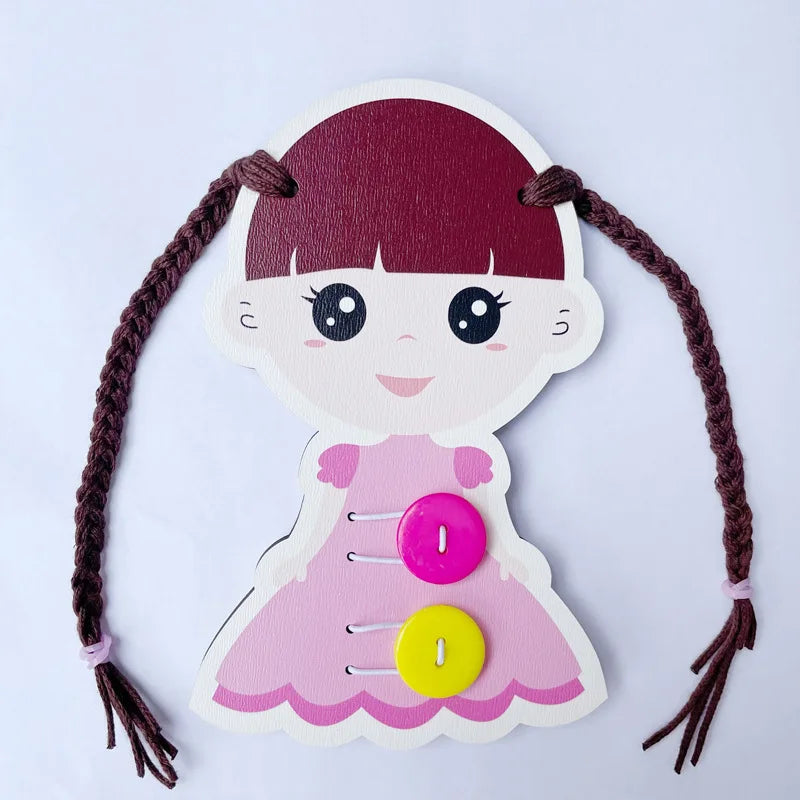 Montessori Busy Board DIY Wooden Accessories