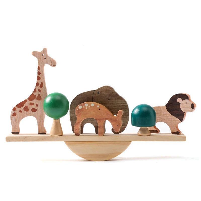 Montessori Sensory Wooden Stacking Toys