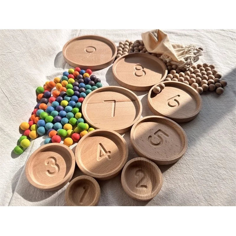 Montessori Beech Wooden 100 Board