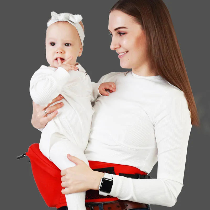 Ergonomic Baby Carrier with Hip Seat