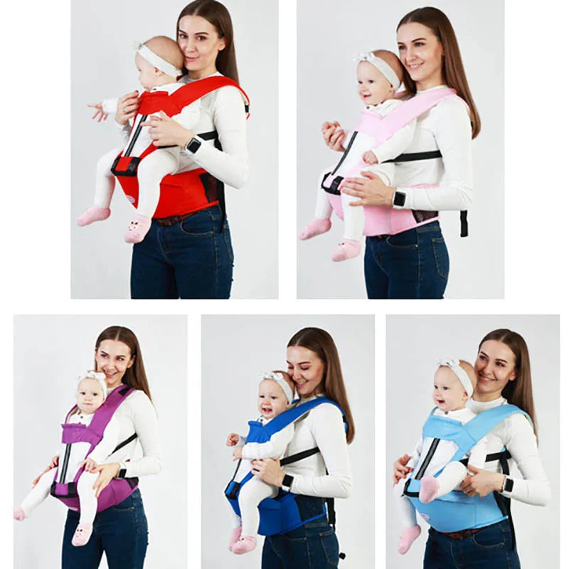 Ergonomic Baby Carrier with Hip Seat